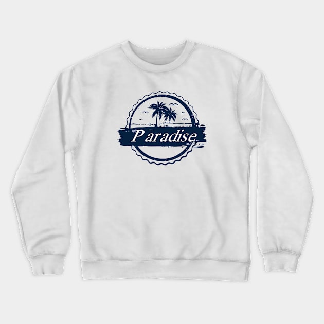 paradise Crewneck Sweatshirt by hatem